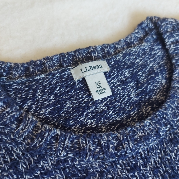 LL Bean 100% cotton sweater - Picture 2 of 4